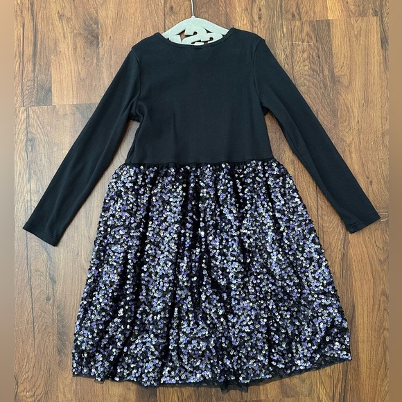 H&M Black and Silver and purple Sequin Kids Dress - Picture 9 of 9
